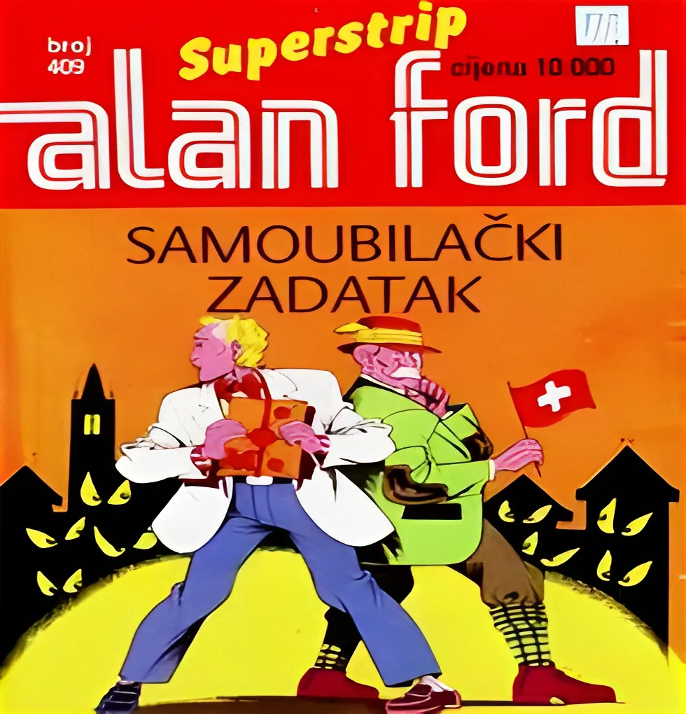 Alan Ford Regularna Serija – Samoubilacki Zadatak Br.239