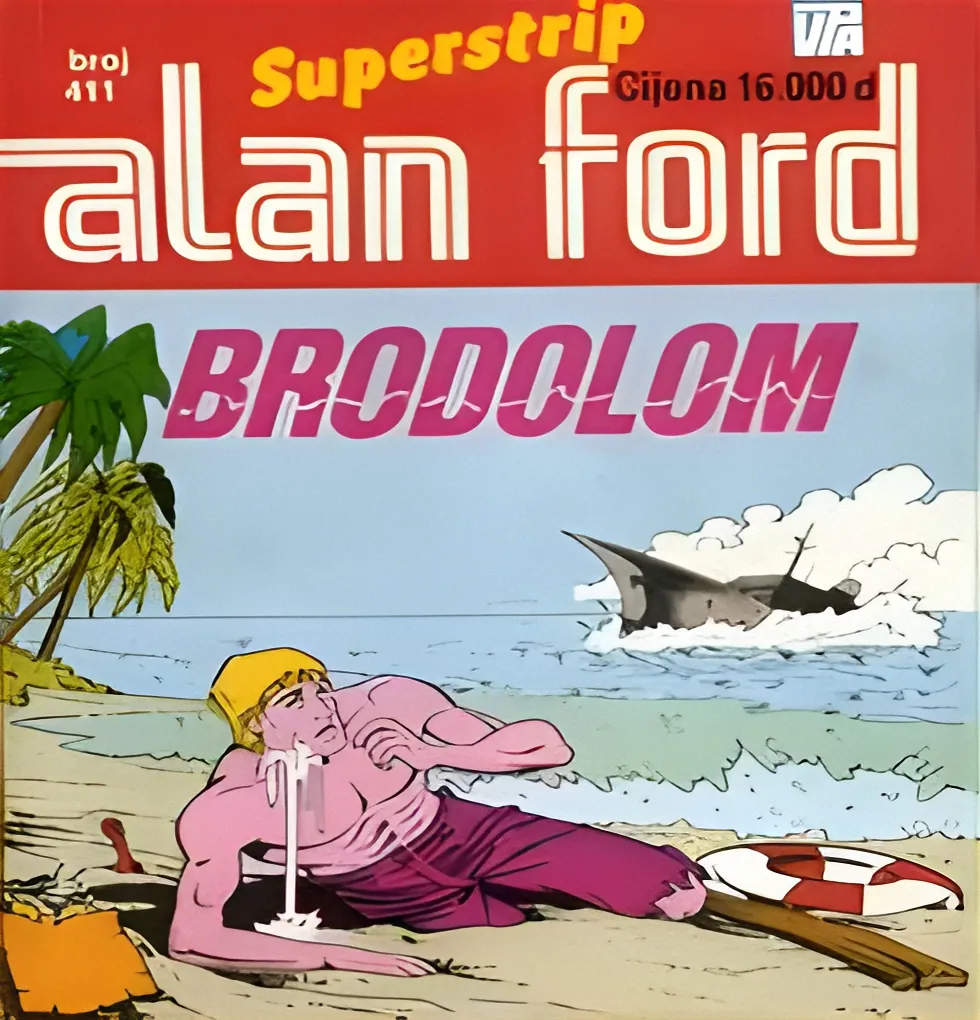 Alan Ford Regularna Serija – Brodolom Br.241