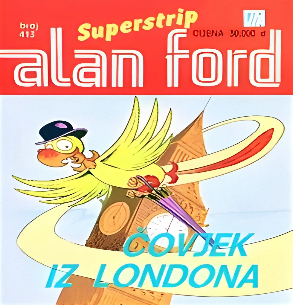 Alan Ford Regularna Serija – Covjek iz Londona Br.243