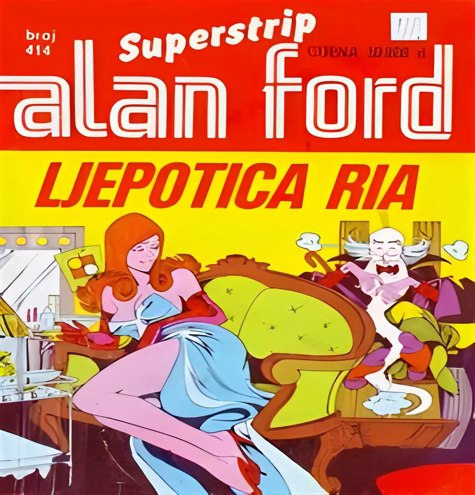 Alan Ford Regularna Serija – Ljepotica Ria Br.244