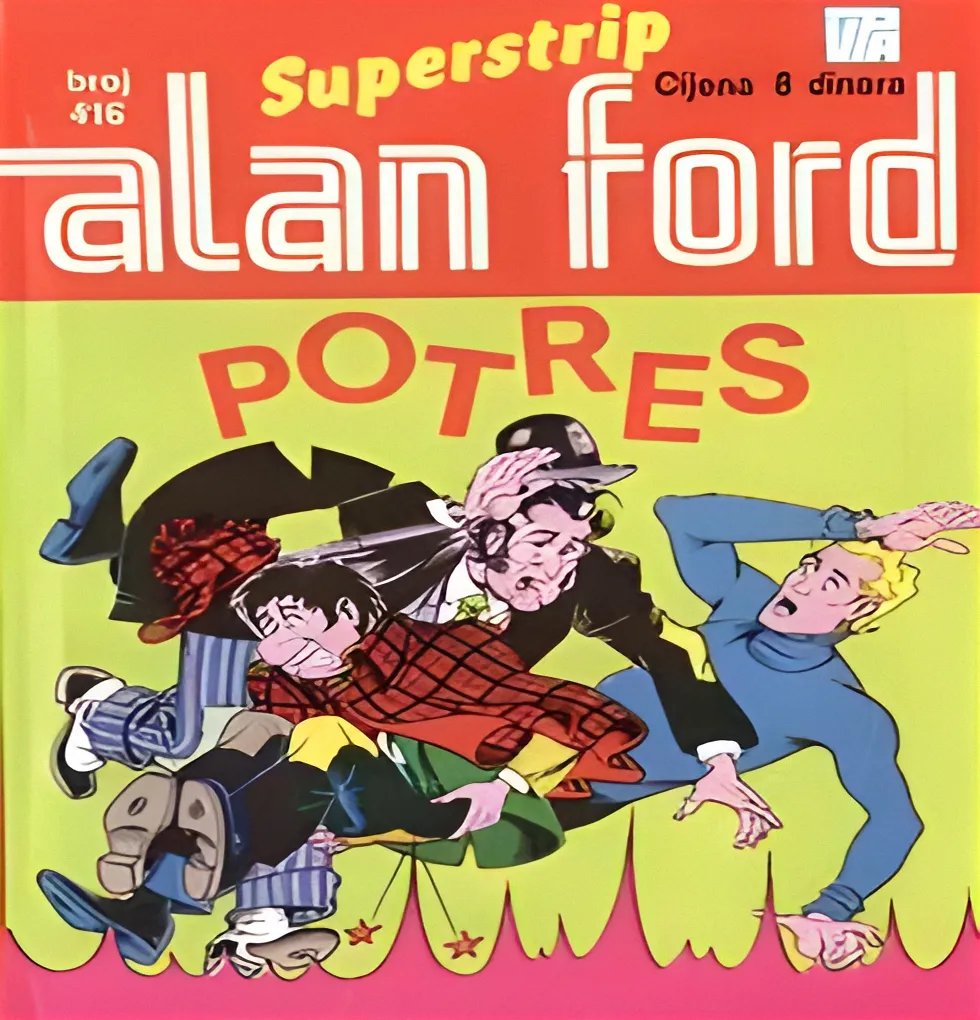 Alan Ford Regularna Serija – Potres Br.246