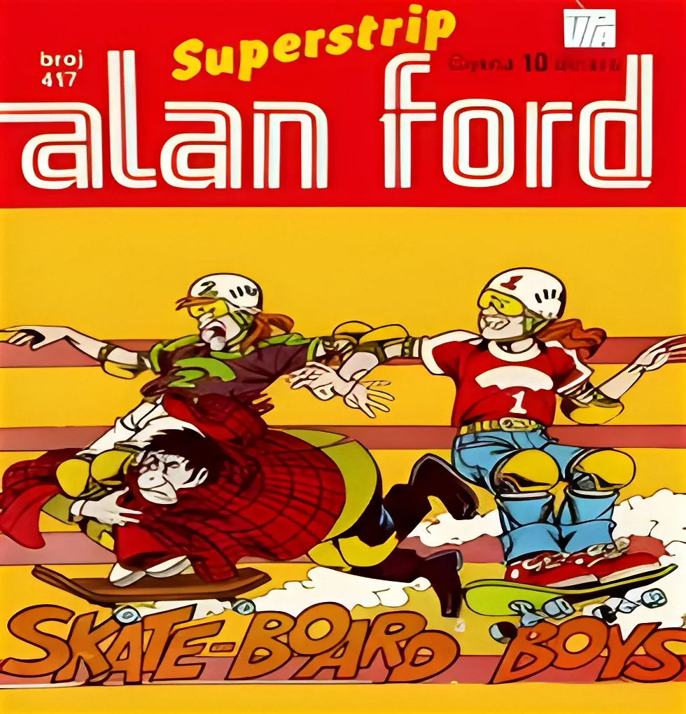 Alan Ford Regularna Serija – Skate Board Boys Br.247