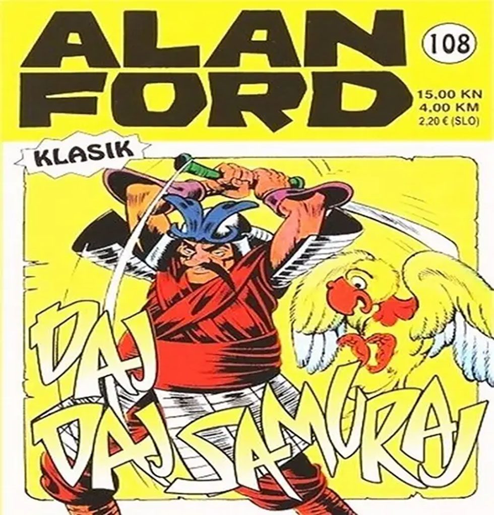 Alan Ford Regularna Serija – Daj Daj Samuraj Br.108