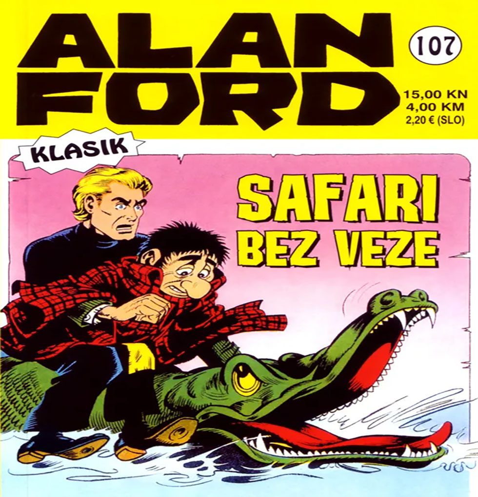 Alan Ford Regularna Serija – Safari Bez Veze Br.107