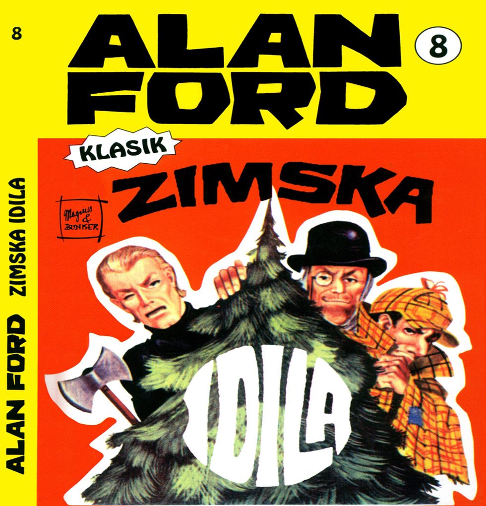 Alan Ford Regularna Serija – Zimska Idila Br.8