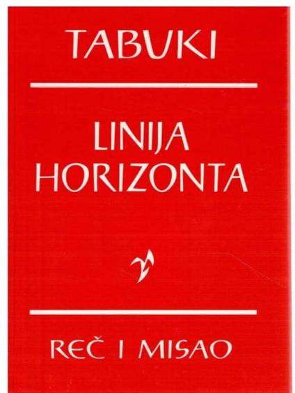 Antonio Tabucchi - Linija horizonta