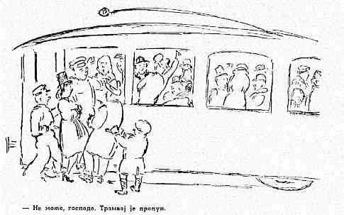 Haos u gradskom prevozu 1941. godine