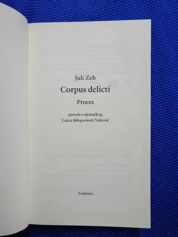 Juli Zeh - Proces