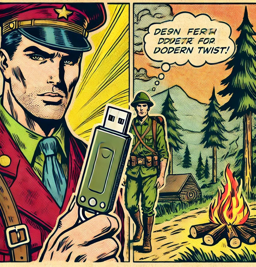 Komadant MARK kolekcija 282 Stripa u PDF formatu USB STICK