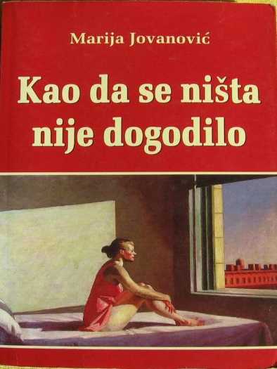 Marija Jovanović - Kao da se ništa nije dogodilo