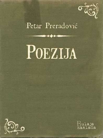 Petar Preradović - Poezija