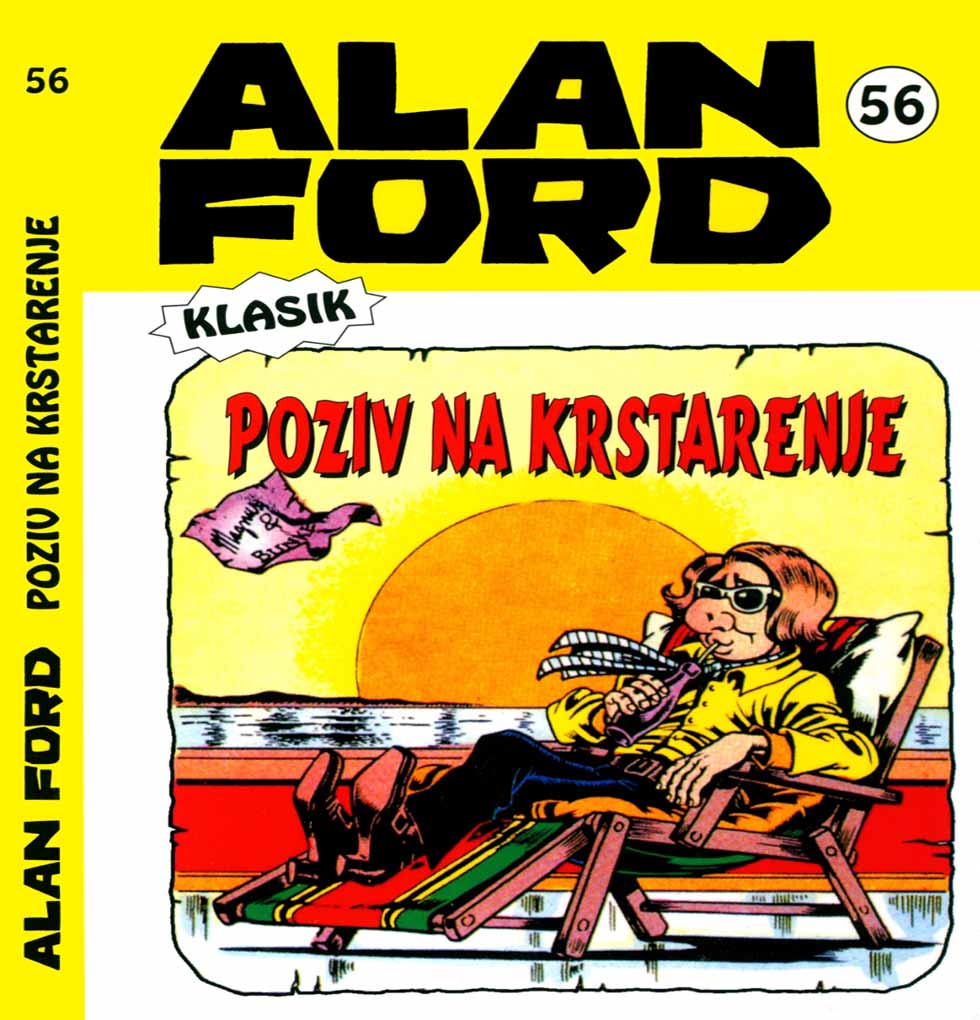 Alan Ford Regularna Serija – Poziv na Krstarenje BR.56