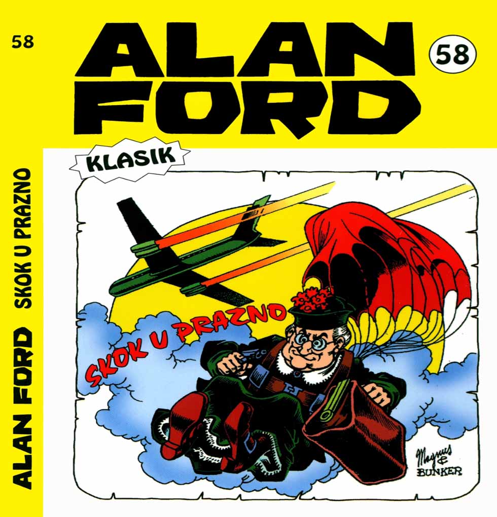 Alan Ford Regularna Serija – SKOK U PRAZNO BR.58
