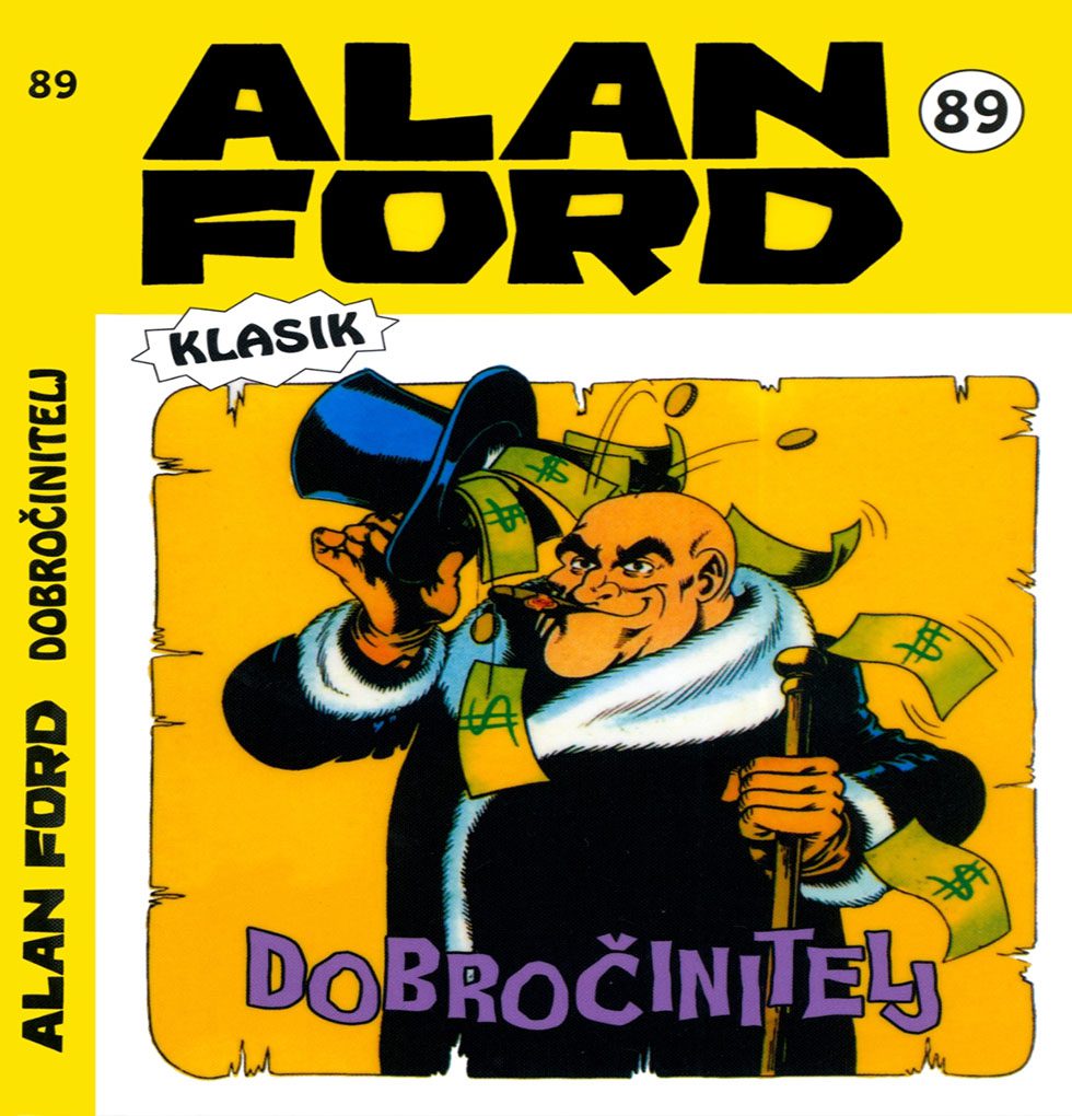 Alan Ford Regularna Serija – Dobrocinitelj Br.89