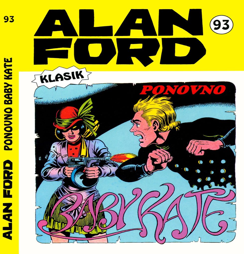 Alan Ford Regularna Serija – Ponovno Baby Kate Br.93