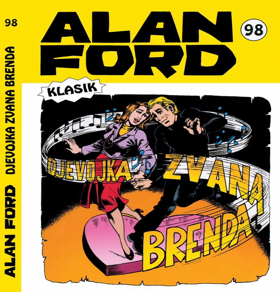 Alan Ford Regularna Serija – Devojka Zvana Brenda Br.98