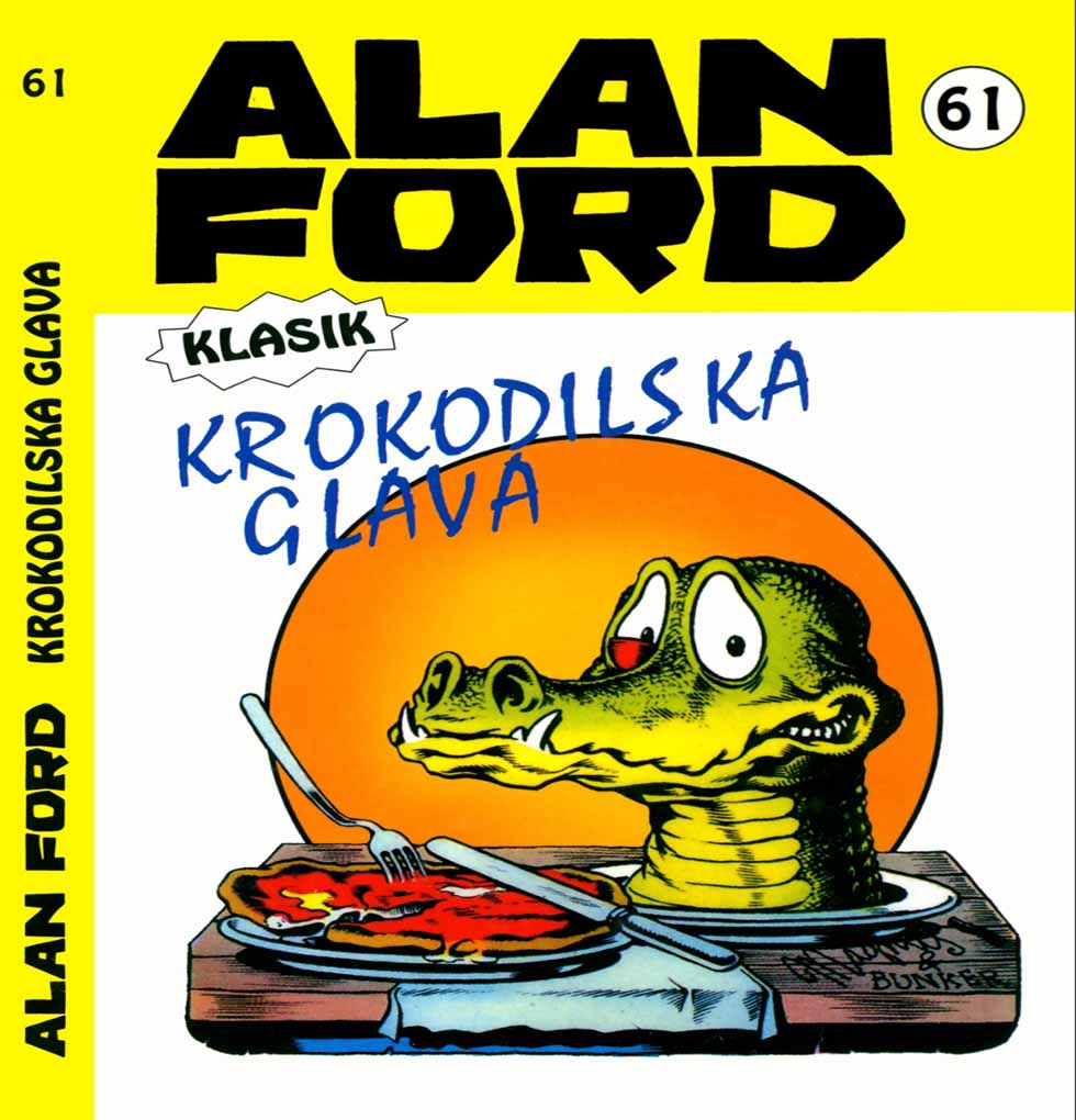 Alan Ford Regularna Serija – KROKODILSKA GLAVA BR.61