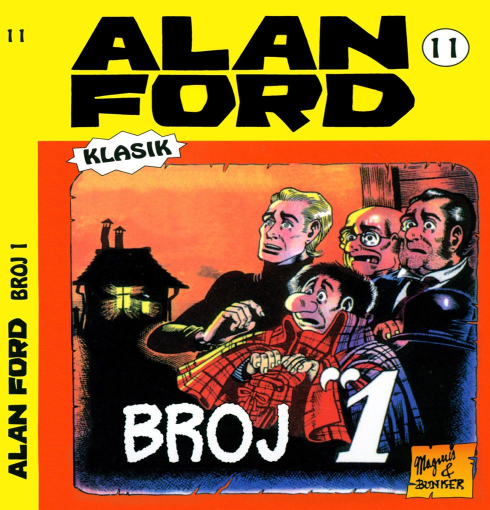 Alan Ford Regularna Serija – BROJ 1 Br.11