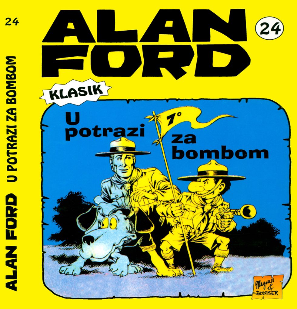 Alan Ford Regularna Serija – U POTRAZI ZA BOMBOM BR.24