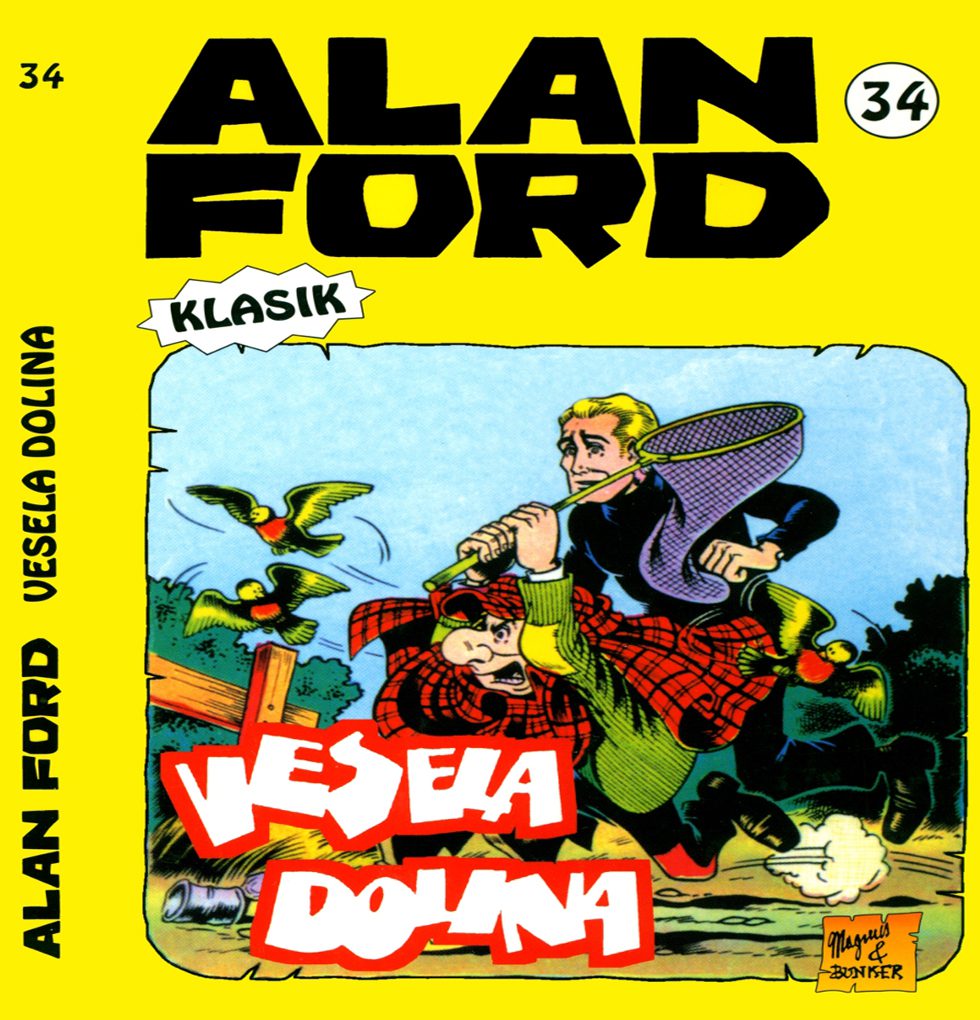 Alan Ford Regularna Serija – VESELA DOLINA BR.34