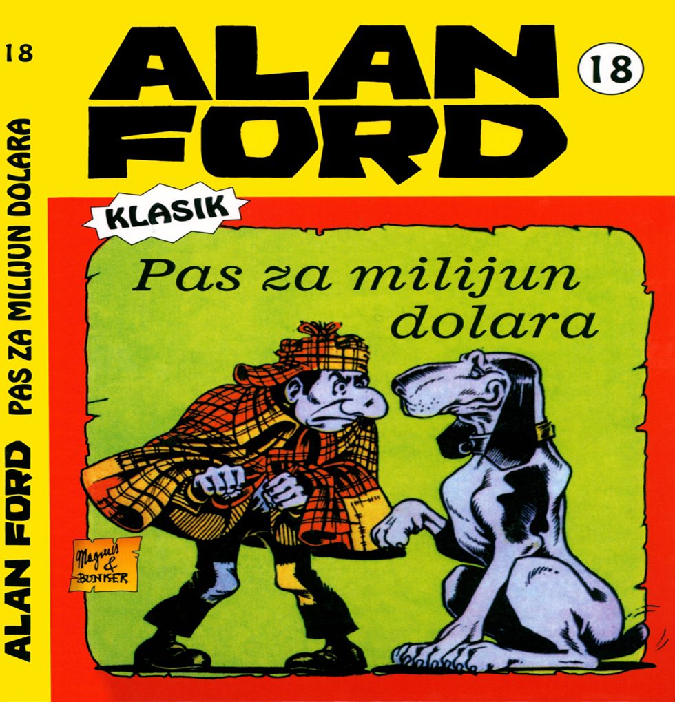 Alan Ford Regularna Serija – PAS ZA MILIJUN DOLARA BR.18