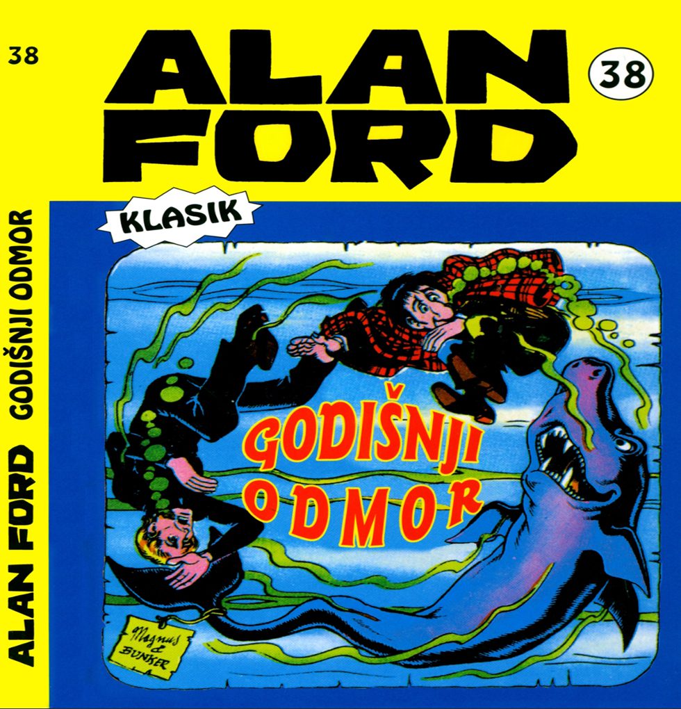 Alan Ford Regularna Serija – Godisnji Odmor Br.38