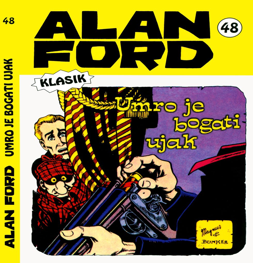Alan Ford Regularna Serija – UMRO JE BOGATI UJAK BR.48