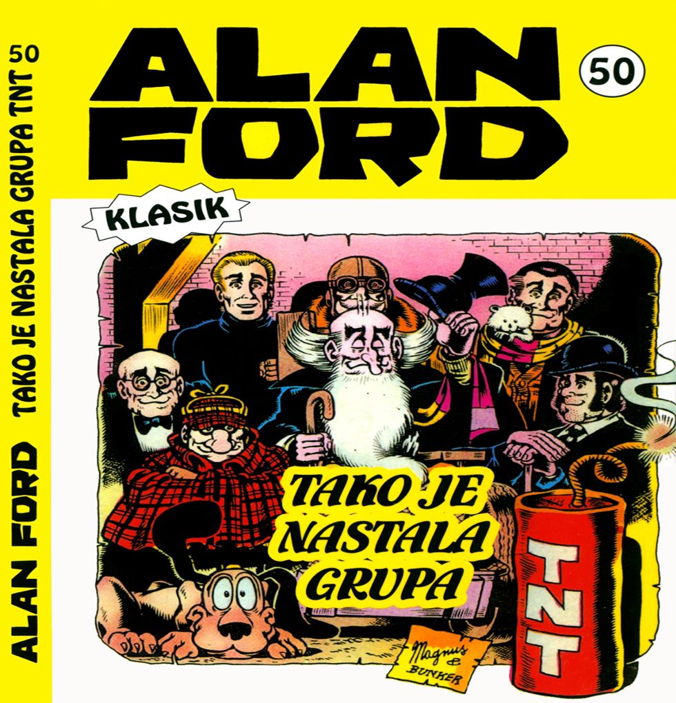 Alan Ford Regularna Serija – TAKO JE NASTALA GRUPA TNT BR.50