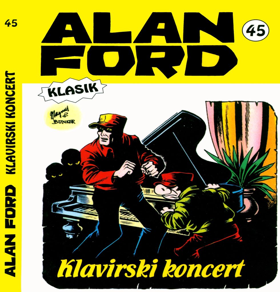 Alan Ford Regularna Serija – KLAVIRSKI KONCERT BR.45