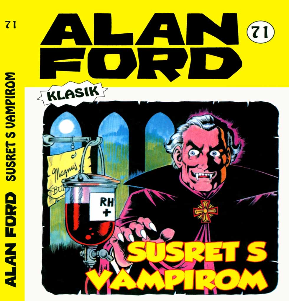 Alan Ford Regularna Serija – Susret S Vampirom Br.71