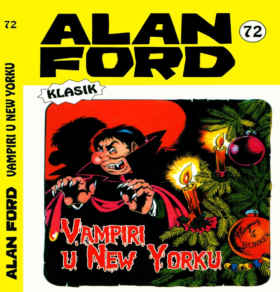 Alan Ford Regularna Serija – Vampiri U New Yorku Br.72