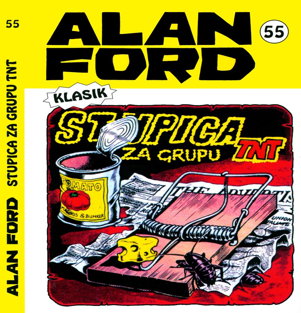 Alan Ford Regularna Serija – Stupica Za Grupu Tnt Br.55