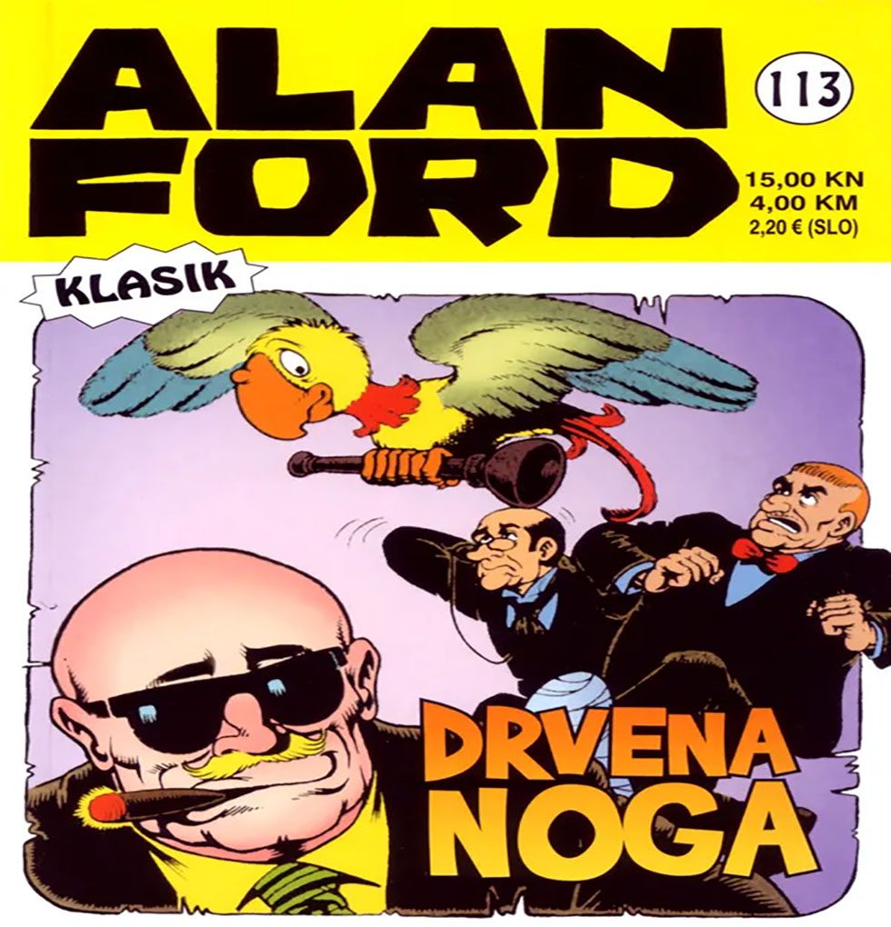 Alan Ford Regularna Serija – Drvena Noga Br.113