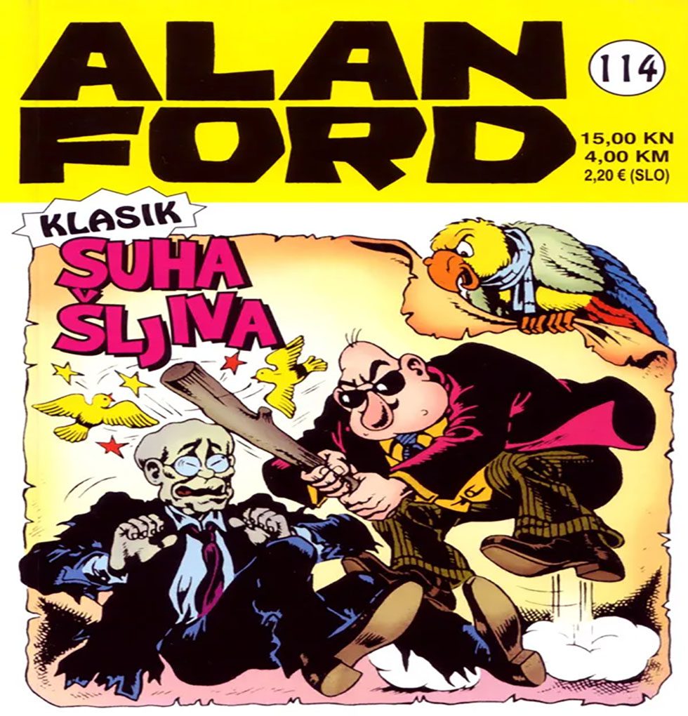 Alan Ford Regularna Serija – Suha Sljiva Br.114