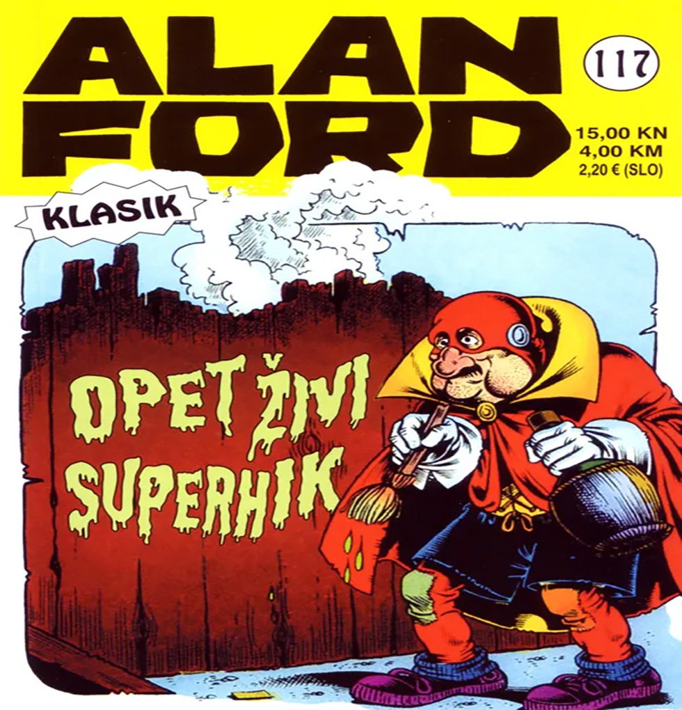 Alan Ford Regularna Serija – Opet Zivi Superhik Br.117