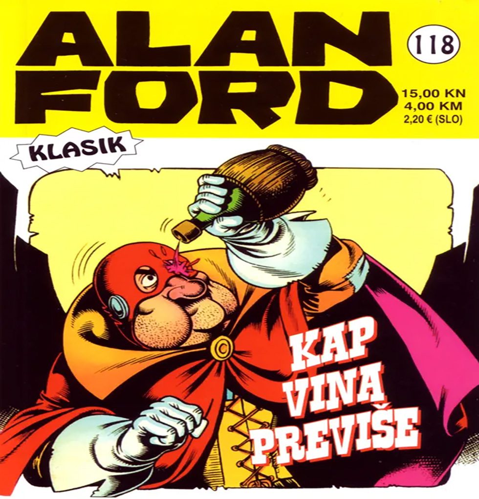 Alan Ford Regularna Serija – Kap Vina Previse Br.118