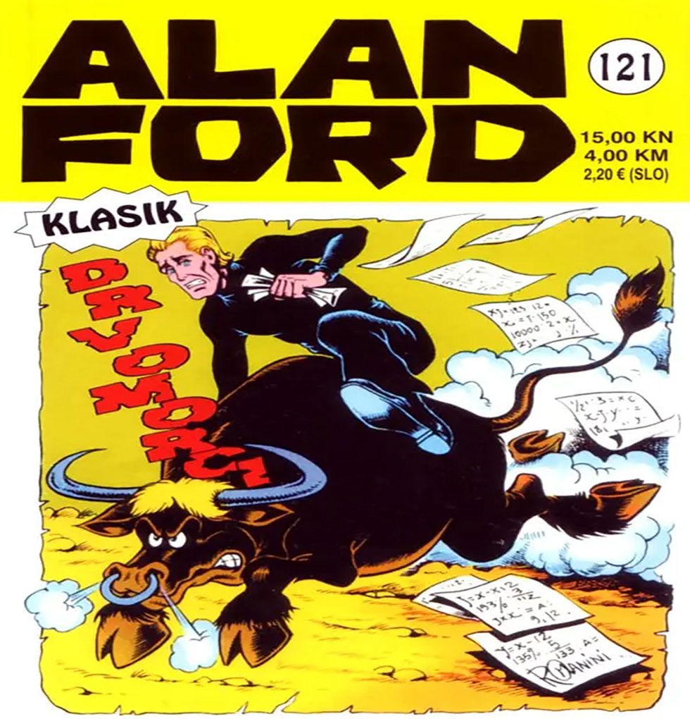 Alan Ford Regularna Serija – Drvomorci Br.121
