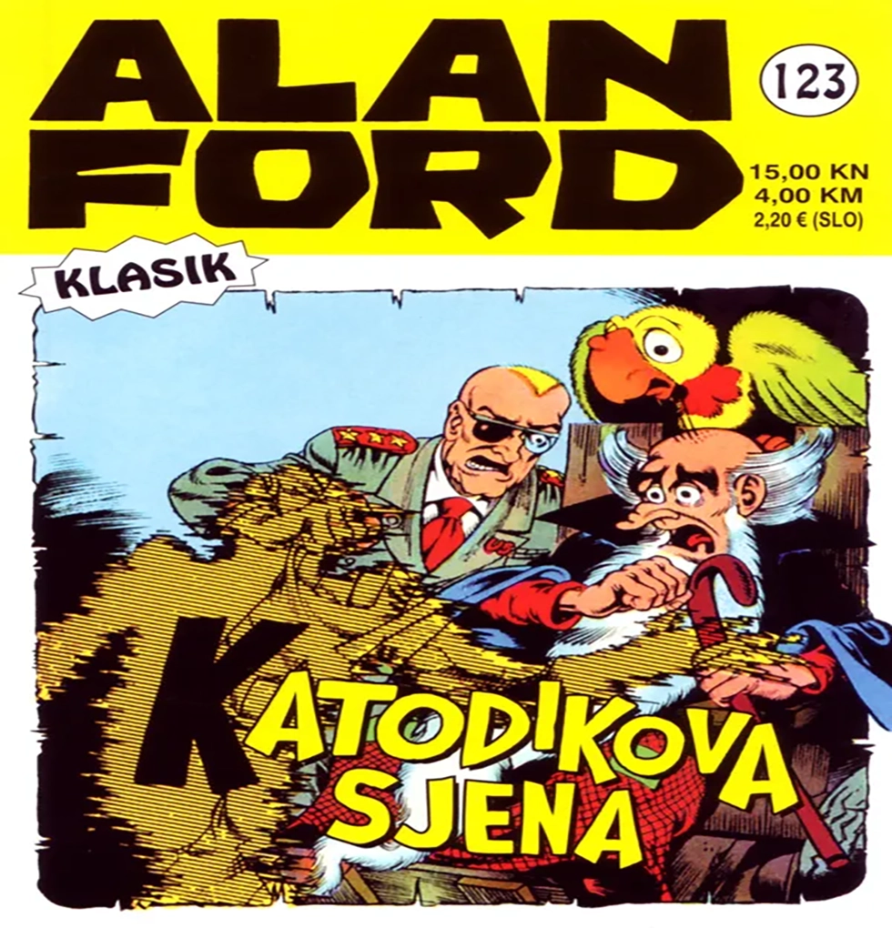 Alan Ford Regularna Serija – KATODIKOVA SJENA BR.123