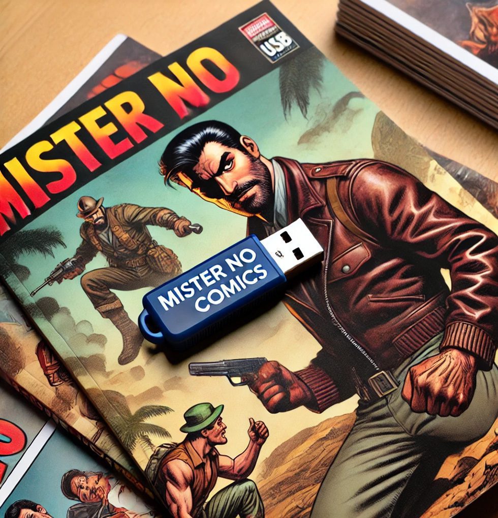 Mister No - Kolekcija 229 Stripa U Pdf Formatu Usb Stick